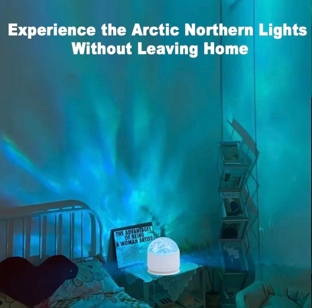 TPLUG™ OceanWave LED Projector – 16-Color Aurora Light