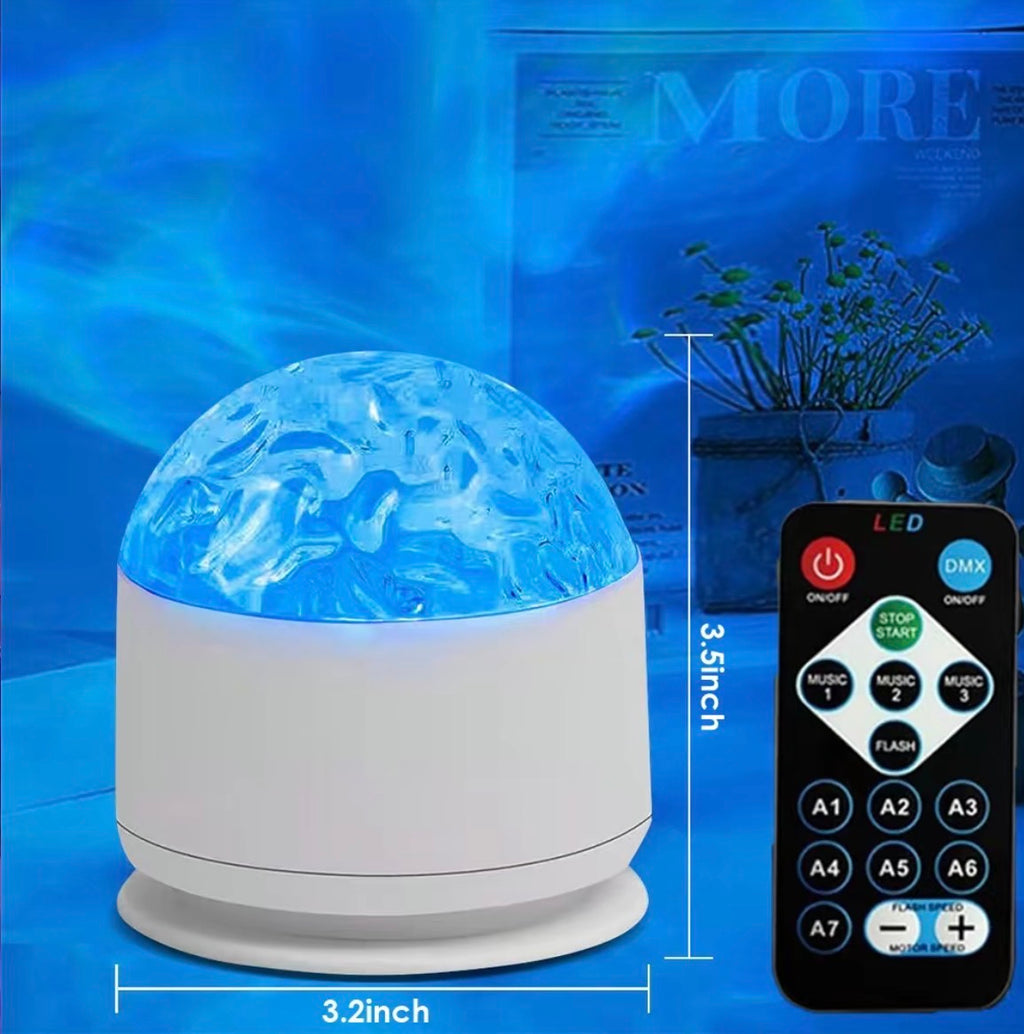 TPLUG™ OceanWave LED Projector – 16-Color Aurora Light